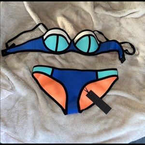 Triangl Swimwear Color Block Bikini